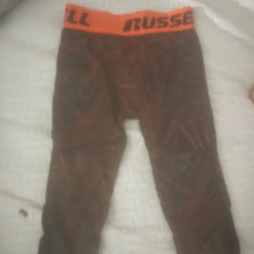 Russell Athletic Brown and Orange Underwear
